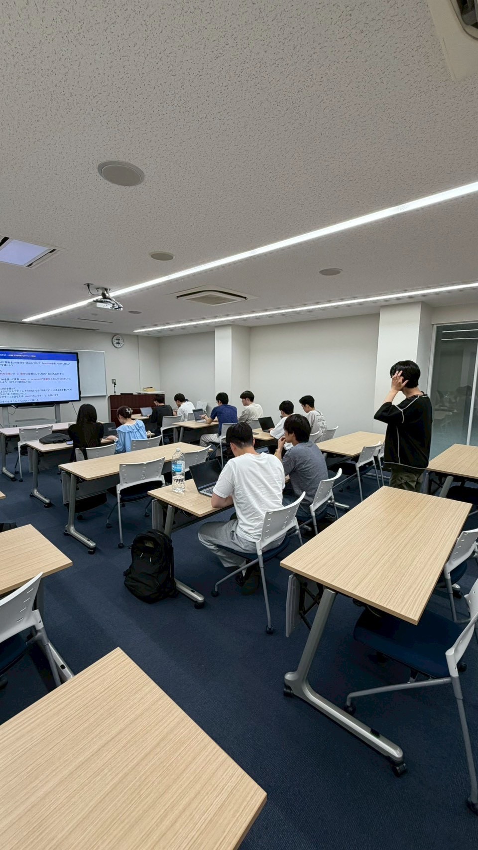 ももした道場の様子